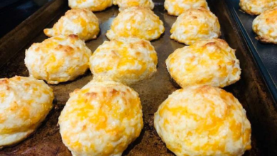 Super Easy 4 Ingredient Cheese Biscuits