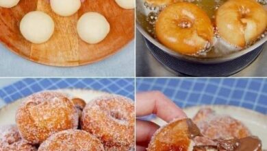 Sugar-Coated Fried Donuts Recipe
