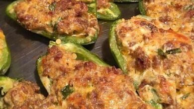 Easy and Delicious Taco Stuffed Bell Peppers Recipe